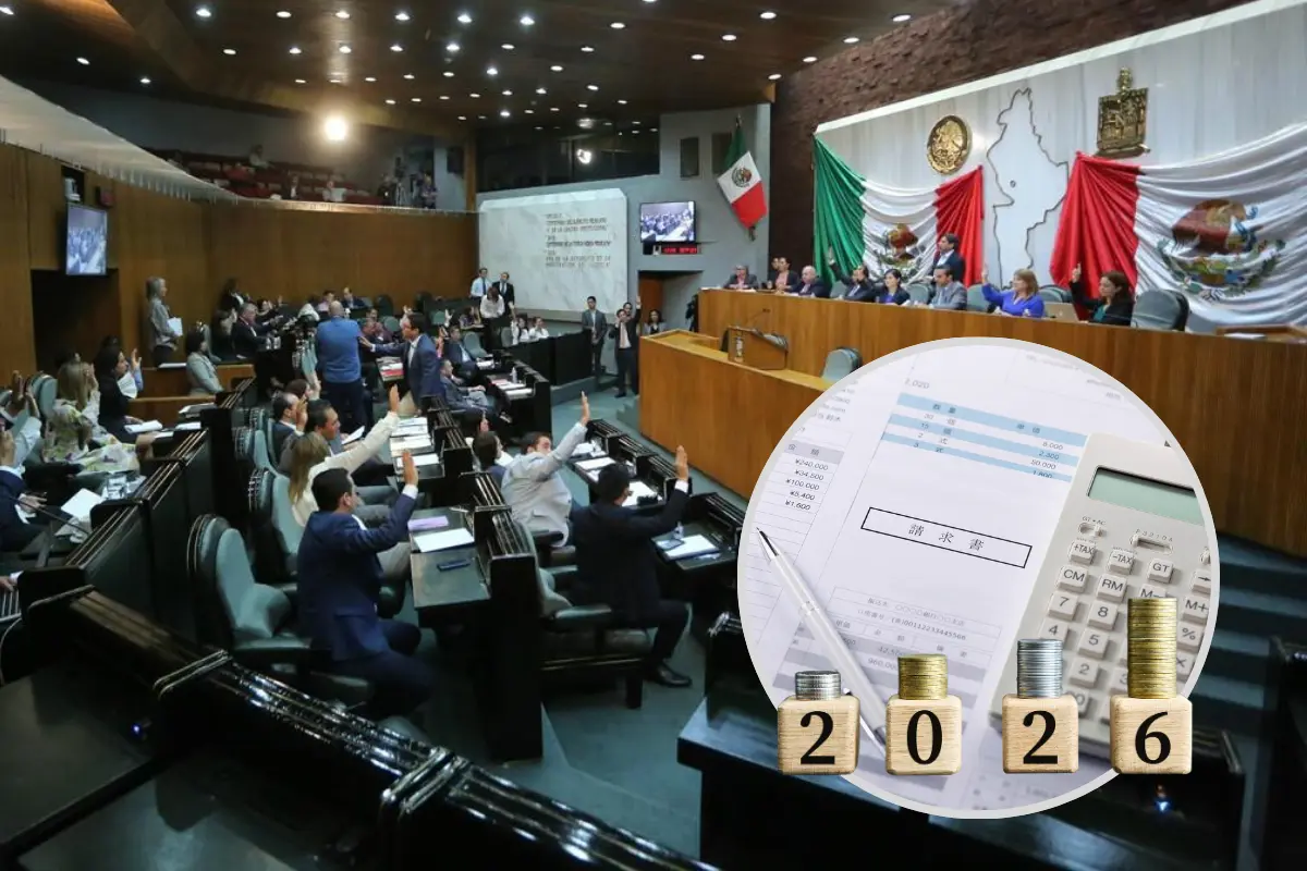 En Nuevo León, los diputados locales comparten sus perspectivas de cara a la primera mesa de presupuesto para 2026. Foto: Canva / Congreso NL