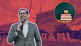 David de la Peña invita a jóvenes de Santiago a tramitar beca de Rectoría UANL