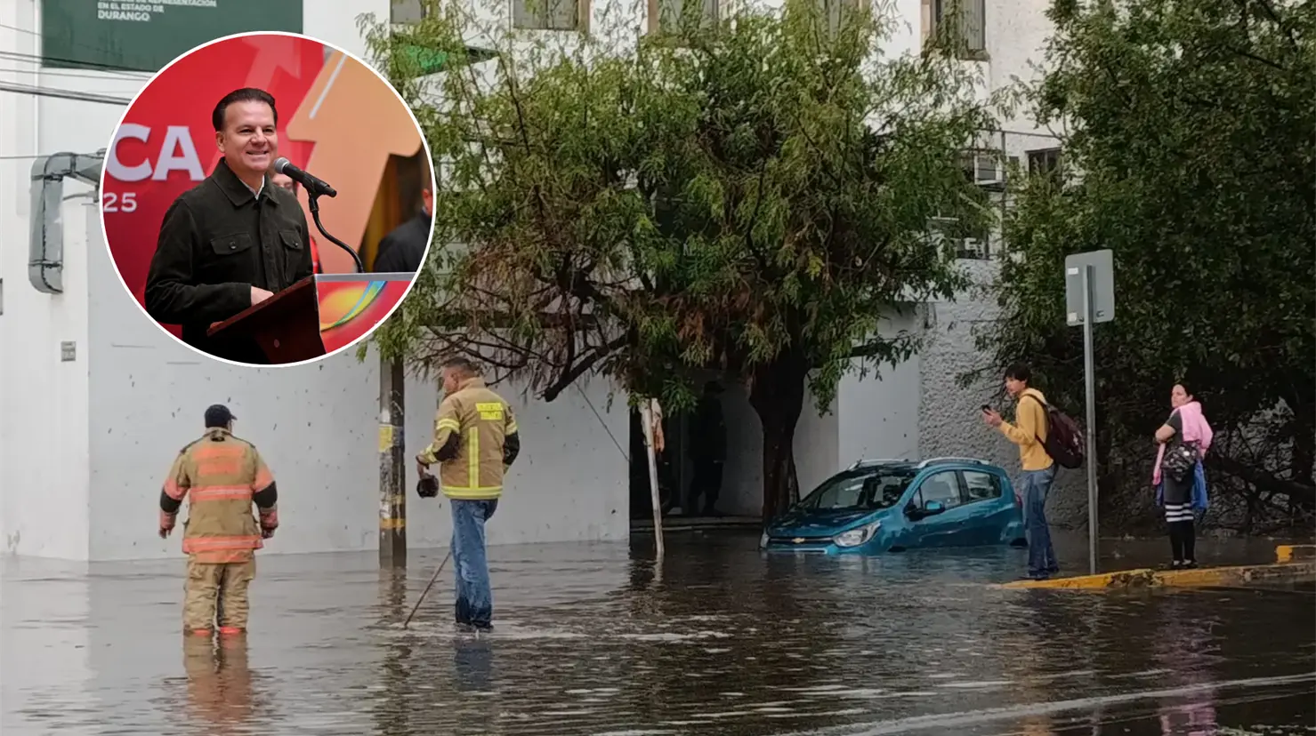 La colonia Jalisco en la ciudad de Durango enfrenta inundaciones en cada temporada de lluvias. | Foto: Especial.