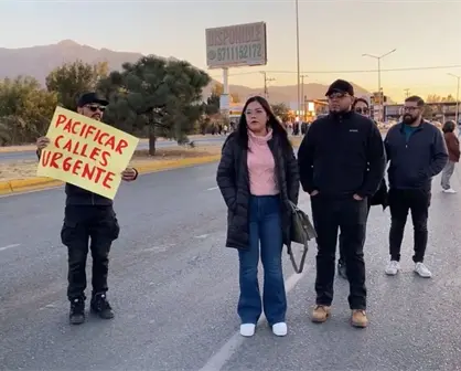 Vecinos bloquean el bulevar Miguel Arizpe de la Maza en Saltillo: ¿cuál es su demanda?