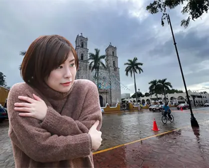 El frente frío número 13 seguirá afectando a Yucatán con lluvias y "heladez" este martes 11 de noviembre