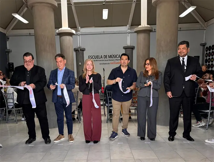 imagen recuadro La música se convierte en una herramienta de cambio al inaugurarse una escuela creada por internos en un centro de reinserción. Foto: Yarince Torres