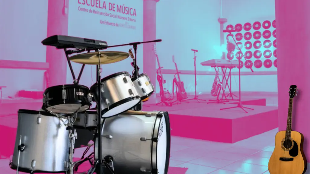 Música que rompe muros: Inauguran escuela creada por internos en el CERESO 2 Norte Apodaca
