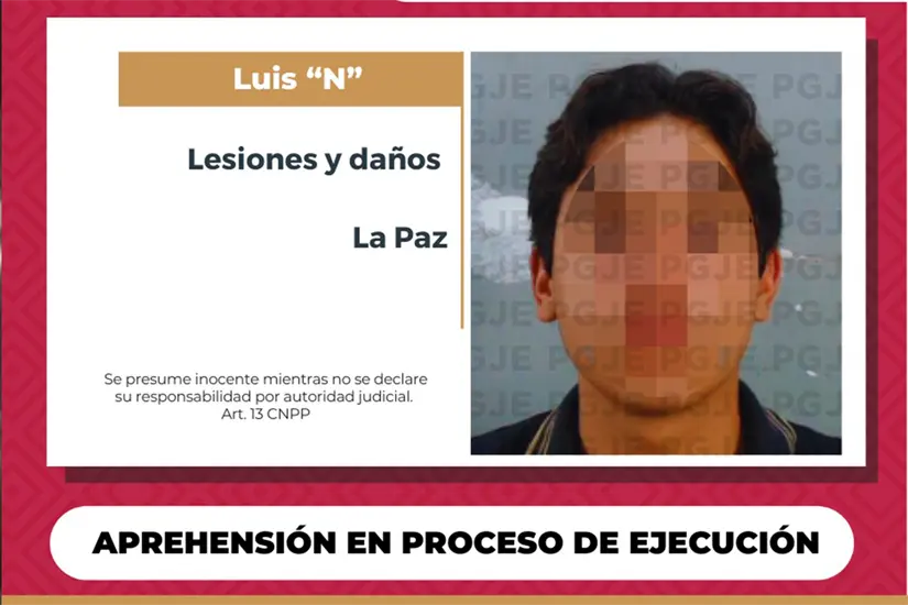 imagen recuadro Foto: PGJE.