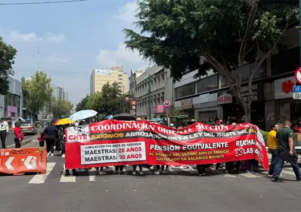 CNTE anuncia paro nacional y movilizaciones en CDMX: cuándo y que zonas se verán afectadas