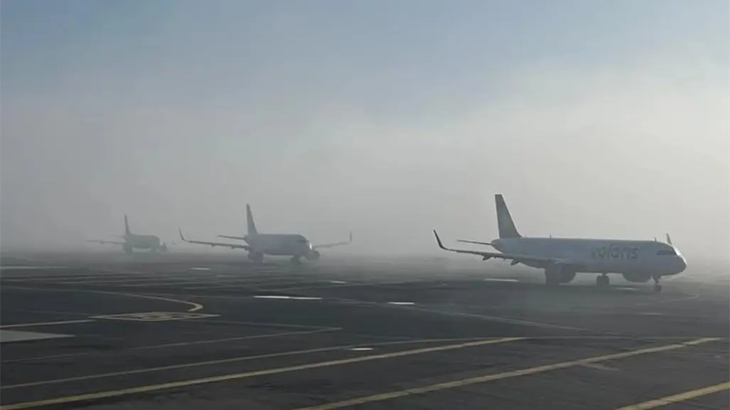 AIFA suspende vuelos HOY por niebla y condiciones climáticas adversas, ¿cuál es el status actual?