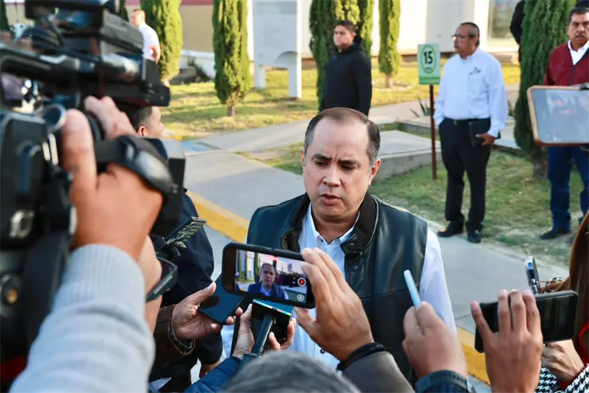 Carlos Irán Ramírez González, secretario de Finanzas del Gobierno de Tamaulipas. Foto: Carlos García