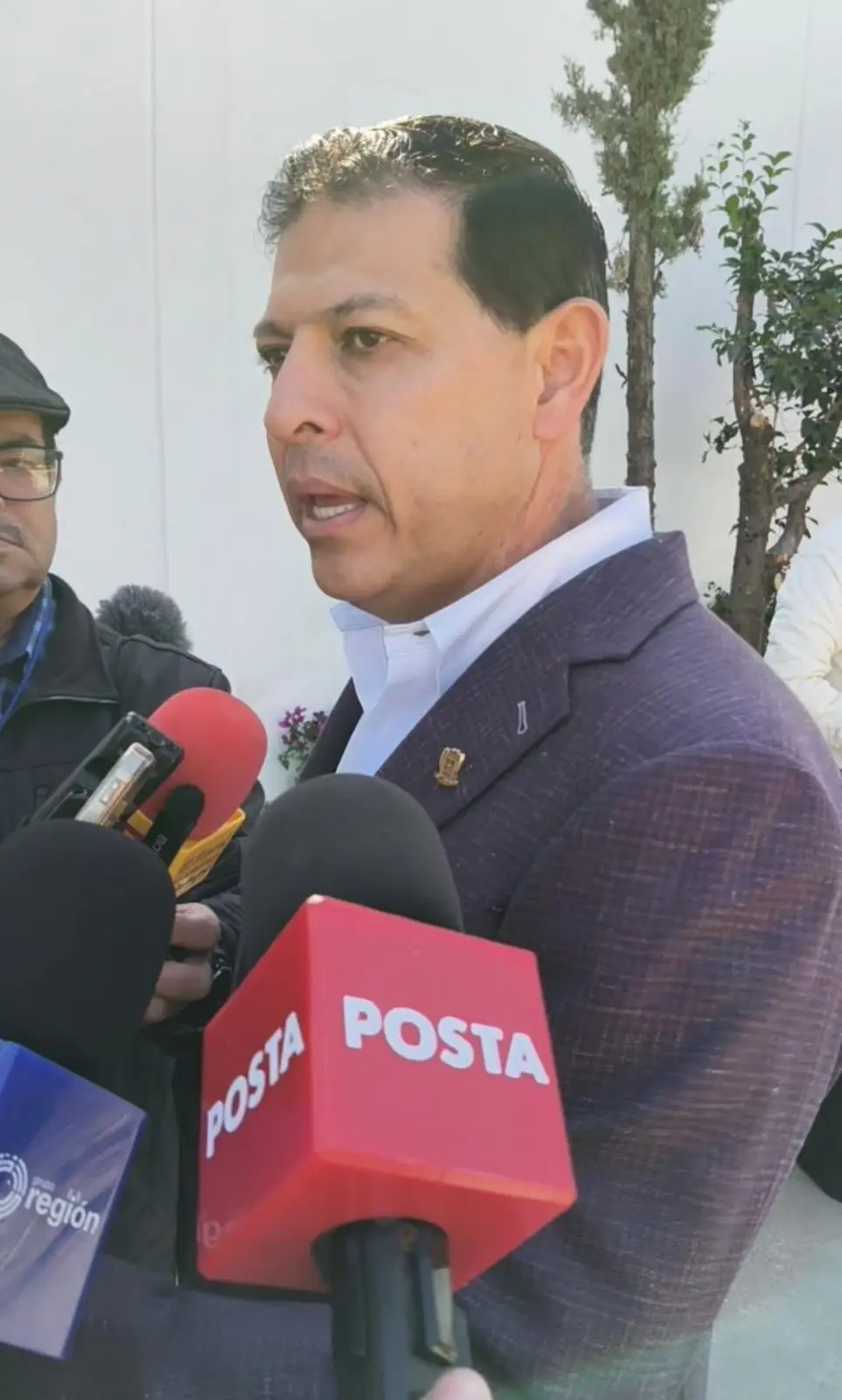 imagen recuadro Octavio Pimentel, rector de la UAdeC en entrevista con medios de comunicación / Foto: Marco Juárez