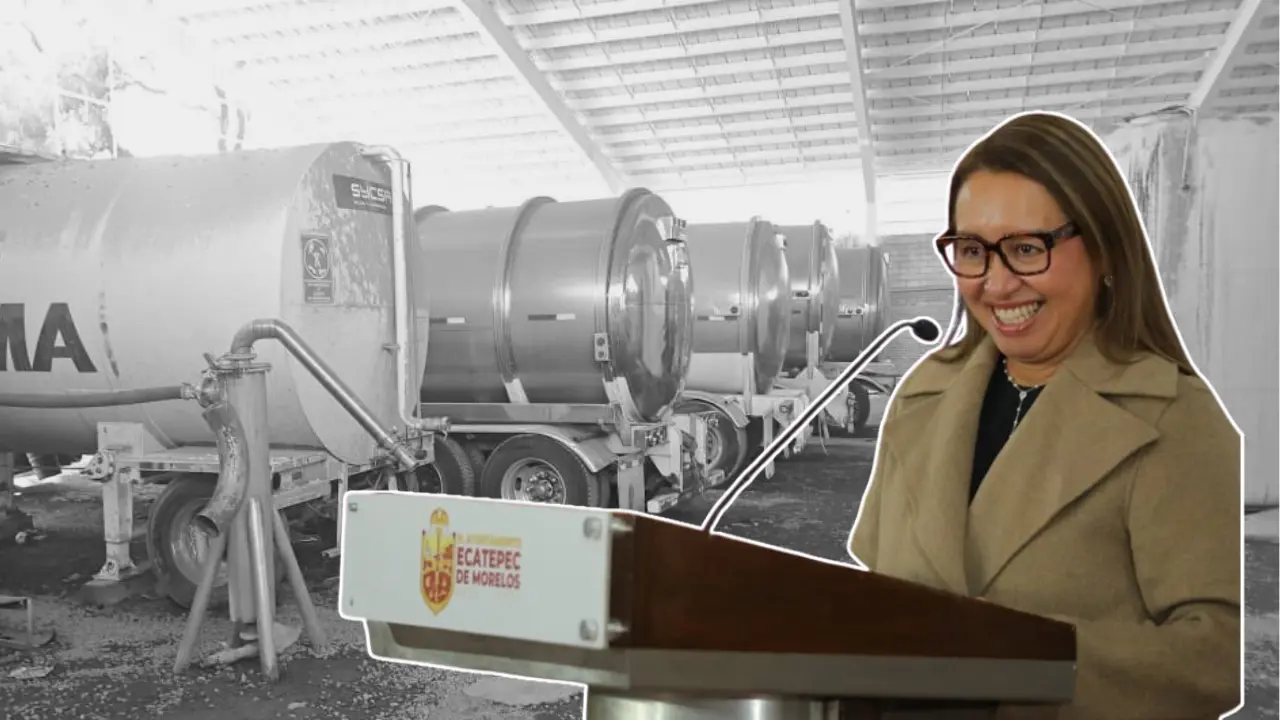 El Operativo Caudal en Ecatepec ha permitido devolver millones de litros de agua a las colonias que llevaban años sin suministro. Foto: X/ @israellorenzana (Canva)