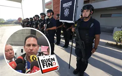 Buen Fin 2025 en Saltillo: desplegarán a más de 1300 elementos en operativo de seguridad