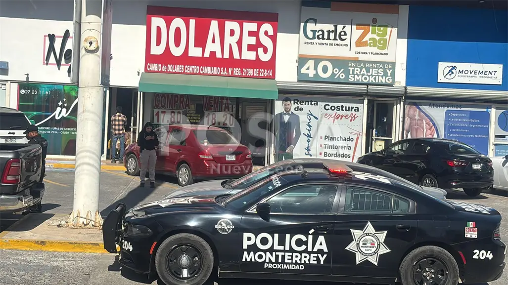 Roban 1 millón de pesos en casa de cambio del sector Contry, Monterrey