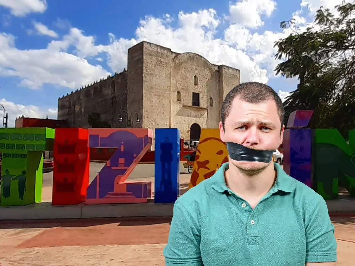 Las autoridades municipales de Tizimín atendieron un llamado de emergencia por un supuesto “levantón” en el que estuvo involucrado un joven quien fue golpeado por un sujeto quien lo acusó de tener relaciones con su esposa.- Fuente Evelyn Reyes y Canva