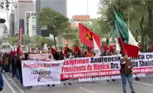 VIDEO | Marcha ANUEE al Zócalo para exigir diálogo con Claudia Sheinbaum; rechazan altos cobros de electricidad VIDEO | Marcha ANUEE al Zócalo para exigir diálogo con Claudia Sheinbaum; rechazan altos cobros de electricidad