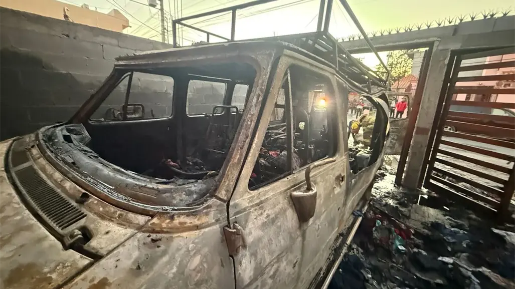 VIDEO | Mujer embarazada resulta lesionada durante incendio en Monterrey