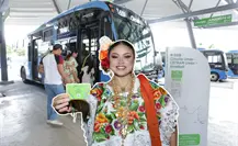 Miles de familias se ven beneficiadas con el Va y Ven para llegar a la Feria Yucatán Xmatkuil 2025