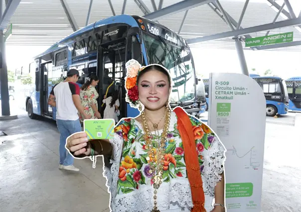 Miles de familias se ven beneficiadas con el Va y Ven para llegar a la Feria Yucatán Xmatkuil 2025