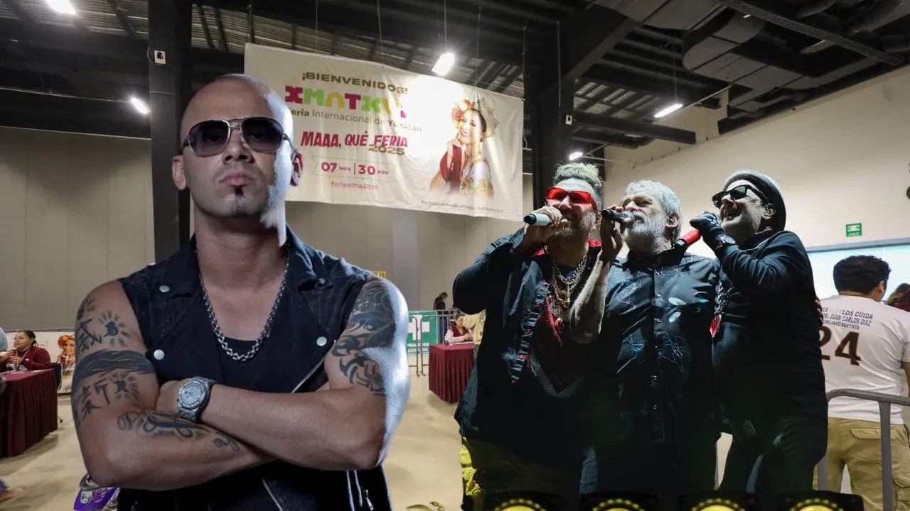 Para disfrutar de los conciertos de Wisín y los Auténticos Decadentes de forma gratuita, los organizadores de la Feria Yucatán Xmatkuil tienen establecidas fechas para entregar los boletos.- Fuente Feria Yucatán