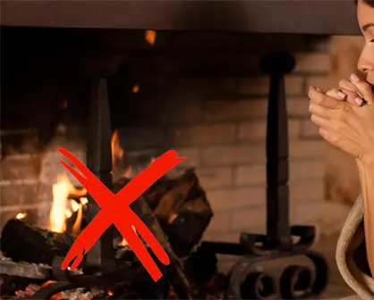 3 razones principales del porque no debes prender una fogata dentro de la vivienda para quitarte el frío