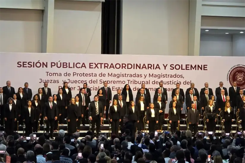 Ampliarán horario laboral de juezas y jueces en Tamaulipas | Foto: Congreso del Estado de Tamaulipas