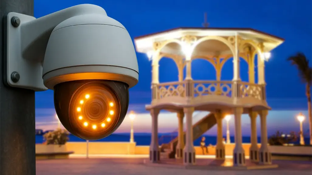 Analizan instalar más cámaras de videovigilancia en el malecón de La Paz