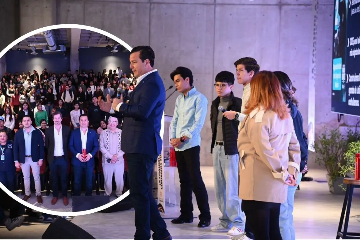 Fiscal de Coahuila durante el arranque de la Red de Seguridad en Coahuila / Fotos: FGE Coahuila | Canva