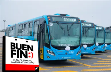Mexibús extenderá sus horarios por el Buen Fin 2025 en Edomex y así quedarán