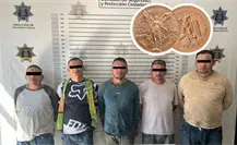 Caen presuntos estafadores de Jalisco por venta de centenarios falsos en Coahuila