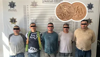 Caen presuntos estafadores de Jalisco por venta de centenarios falsos en Coahuila