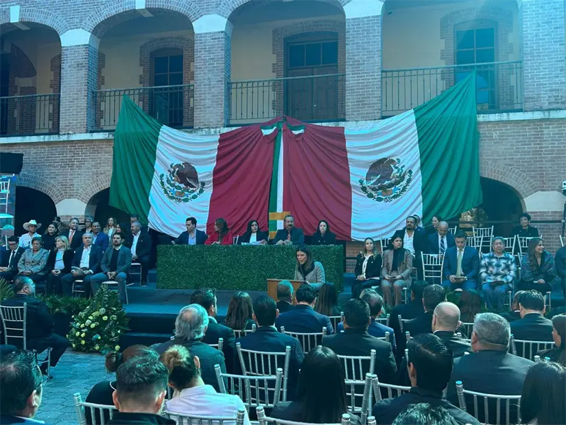 El municipio de Montemorelos fue sede de la sesión ordinaria del Congreso del Estado en conmemoración de su 200 aniversario. Foto: Diego Ovalle