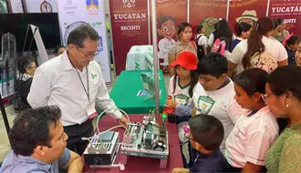 La ciencia se hace presente con el pabellón interactivo de la Feria Yucatán Xmatkuil 2025