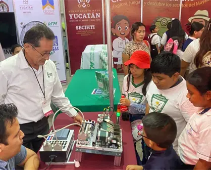 La ciencia se hace presente con el pabellón interactivo de la Feria Yucatán Xmatkuil 2025
