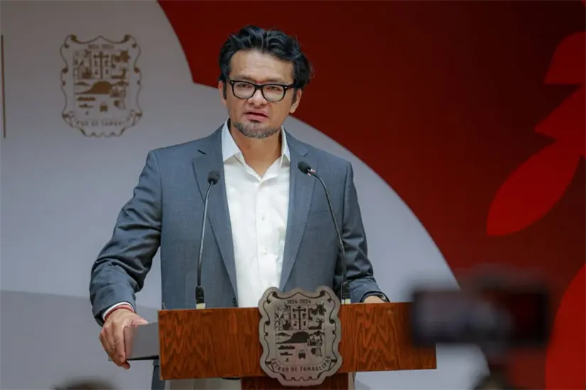 imagen recuadro Walter Julián Ángel Jiménez, Secretario de Desarrollo Energético de Tamaulipas | Foto: gobierno de Tamaulipas