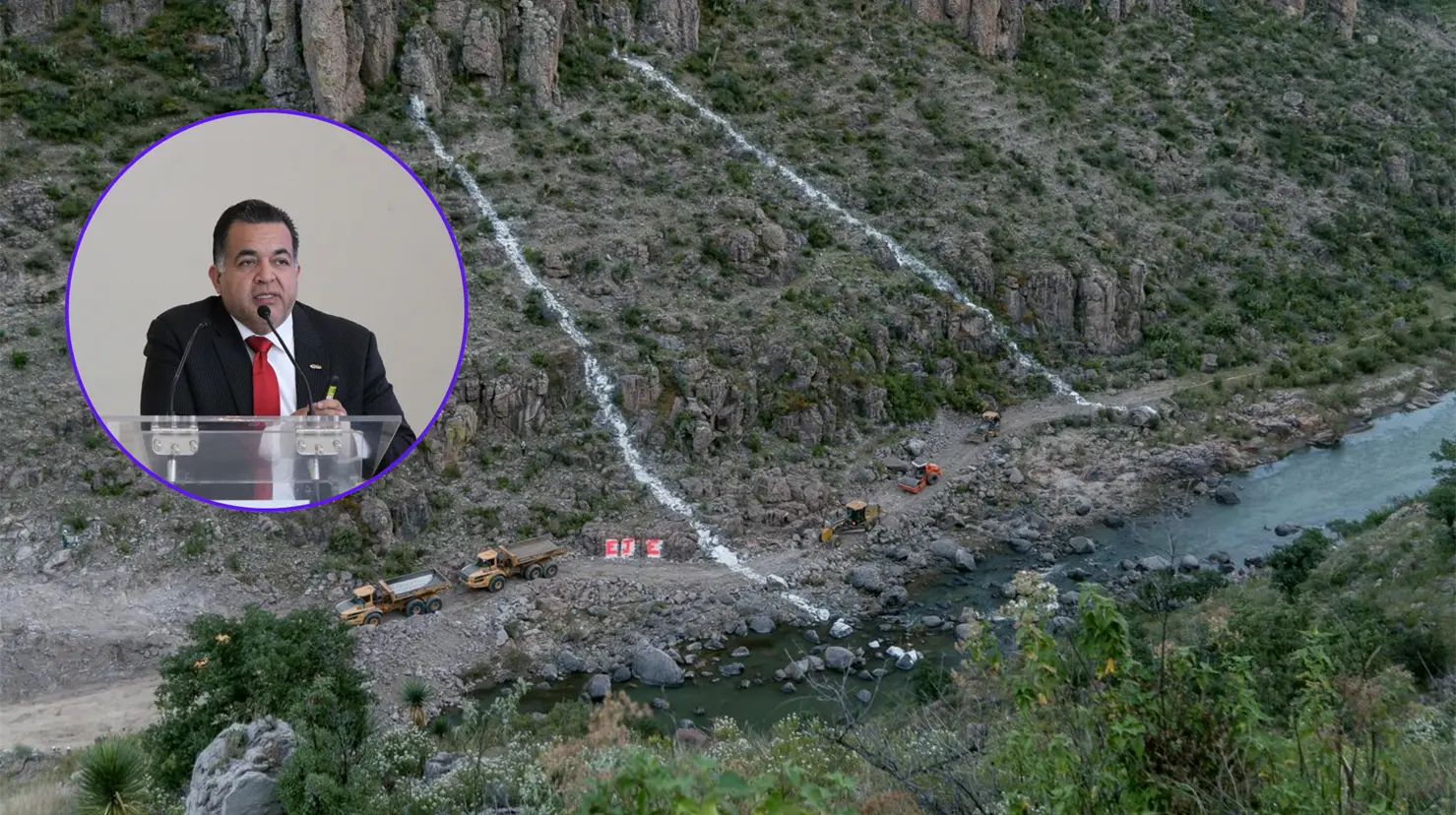 La presa Tunal 2 implica una inversión cercana a los 4 mil millones de pesos. | Foto: Especial.