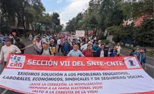 CNTE anuncia paro de 48 horas y advierte que “colapsará” la CDMX este 13 y 14 de noviembre