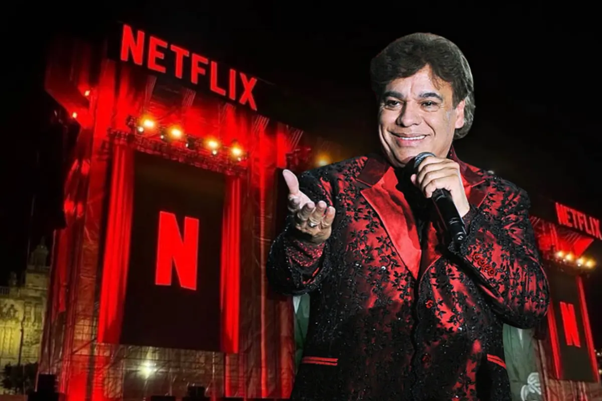 Juan Gabriel en concierto (Foto: IG @soyjuangabriel_ / Canva)