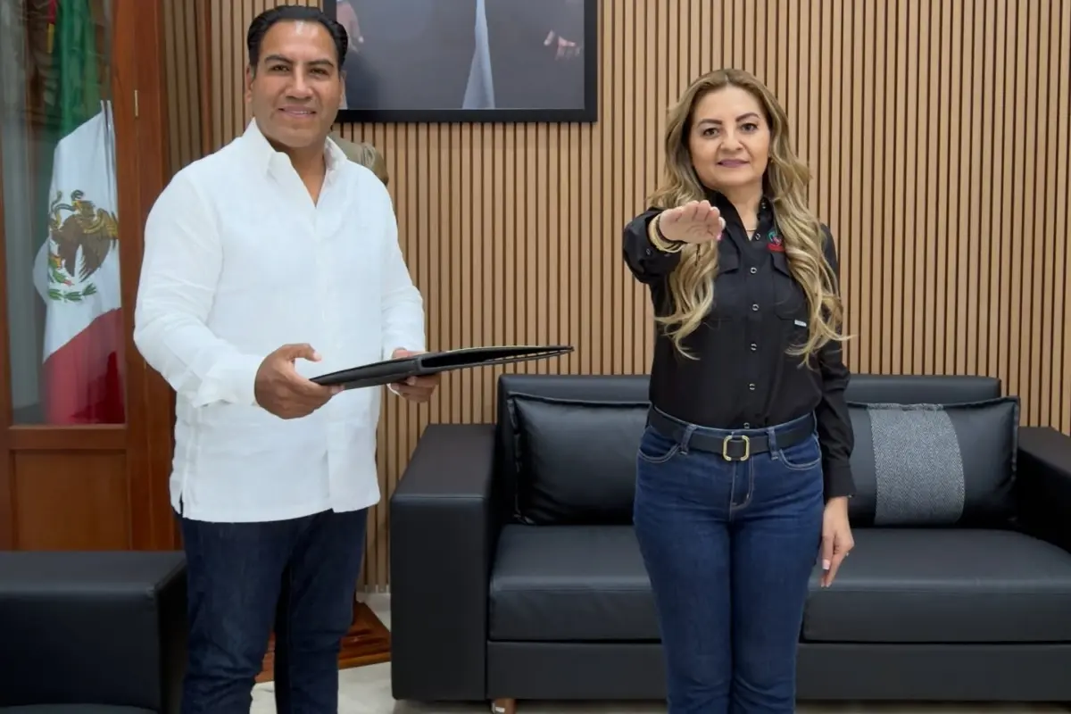 Eduardo Ramírez y Dulce Rodríguez Ovando Foto: Gobierno de Chiapas