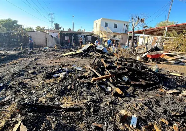 Incendio en Vista Azul, Cabo San Lucas deja familias sin hogar y solicitan apoyo