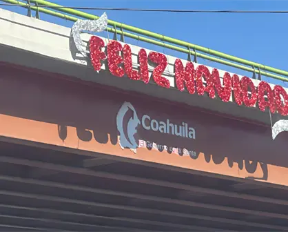 Saltillo comienza con la instalación de adornos navideños, alistan encendido de luces