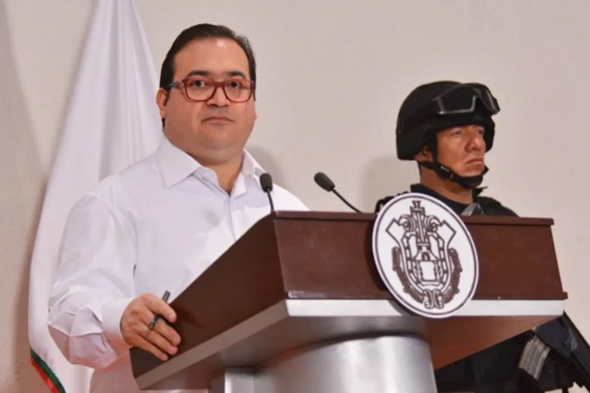 Javier Duarte en conferencia de prensa Foto: X(Twitter) @Javier_Duarte