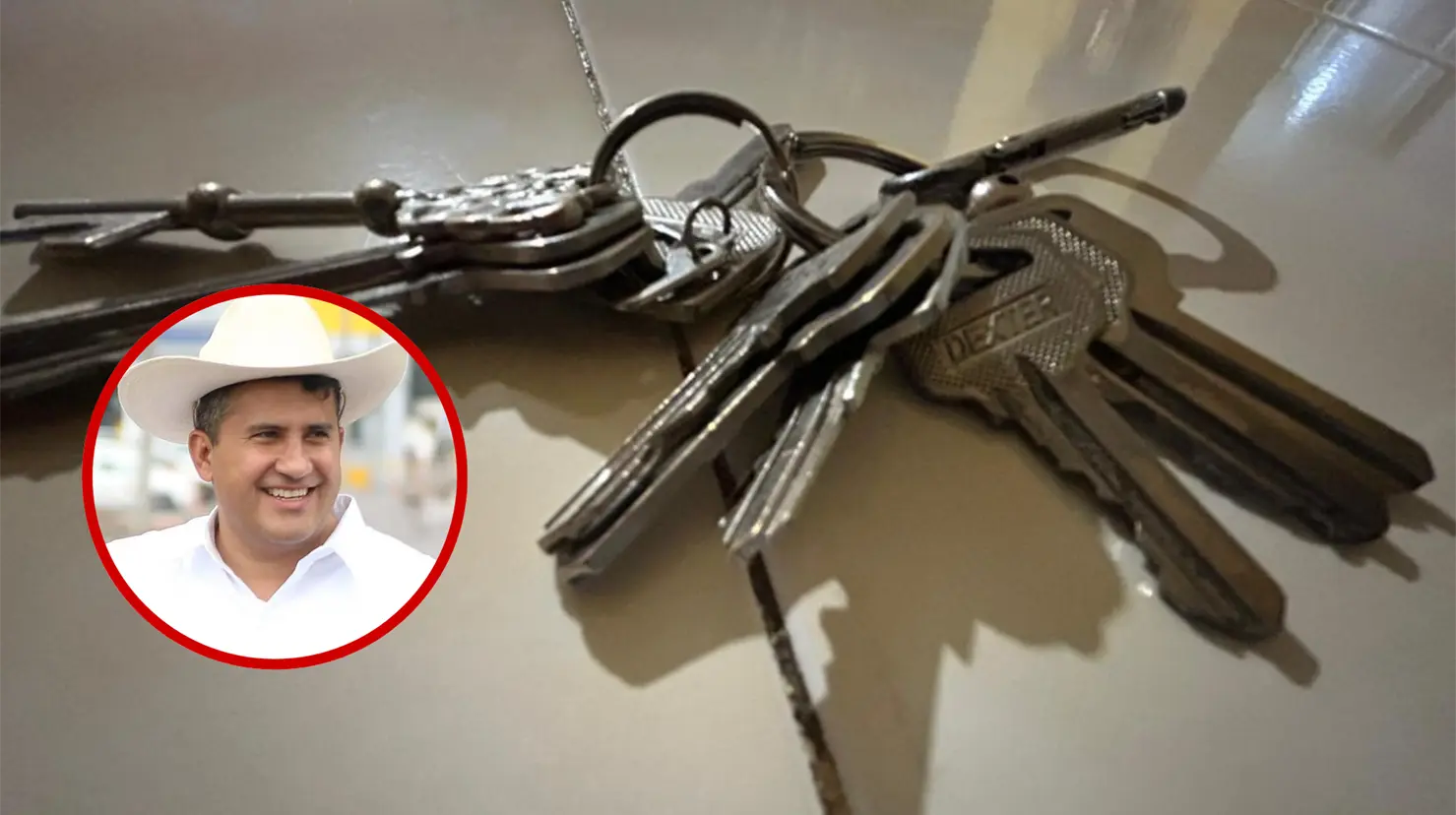 Buscan recaudar llaves para estatua de Carlos Manzo. Foto: Alejandro Ávila.