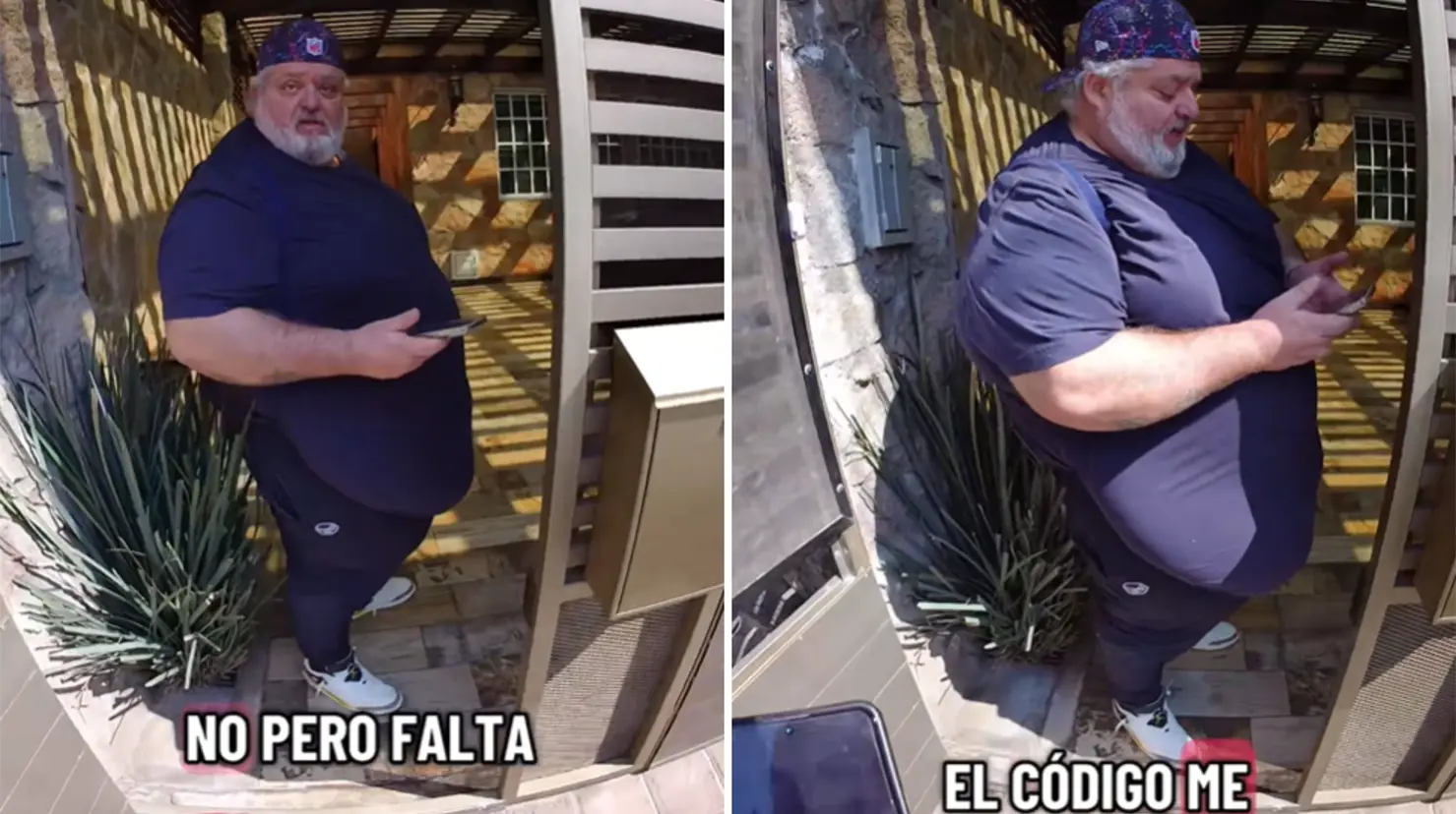 VIDEO | Lord Código: el cliente que agredió a un repartidor en Puebla. Foto: TikTok (@dmentestg)