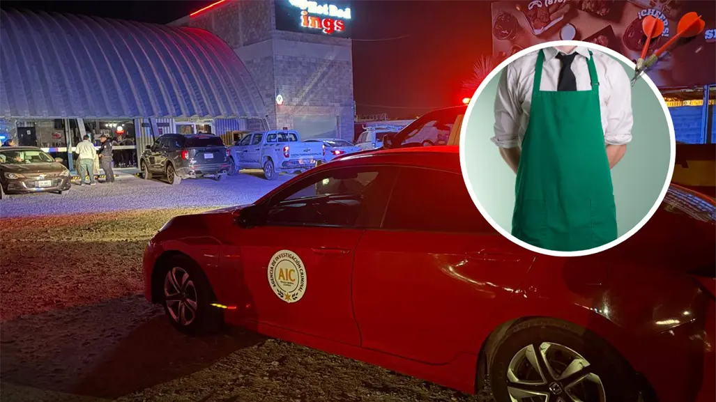 Mesero enfurecido ataca a cliente en Piedras Negras, le arroja dardos en cuello y hombro