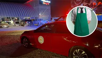 Mesero enfurecido ataca a cliente en Piedras Negras, le arroja dardos en cuello y hombro