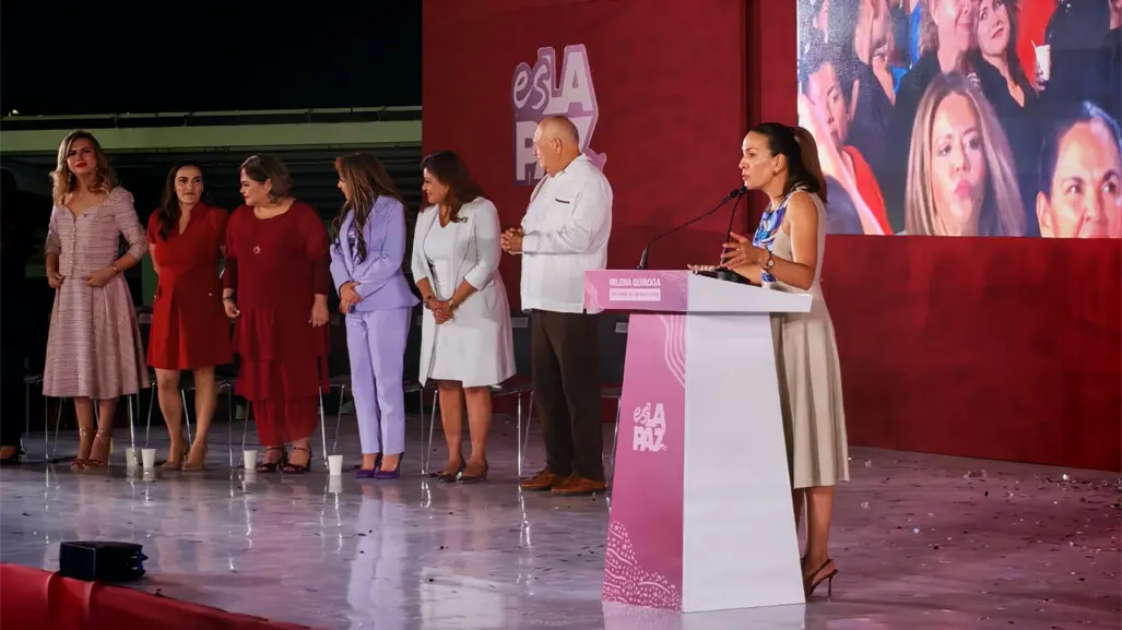 Milena Quiroga presenta Informe de Resultados: destaca avances en agua, digitalización y políticas de cuidado