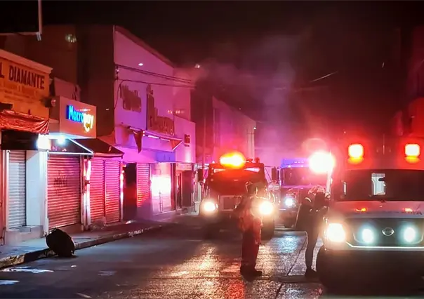 Otro incendio en zapatería B Hermanos del Centro de La Paz alarma a vecinos