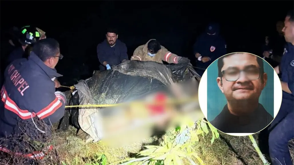 Hallan presunto cuerpo del sacerdote Ernesto Baltazar en las inmediaciones del AIFA, Edomex