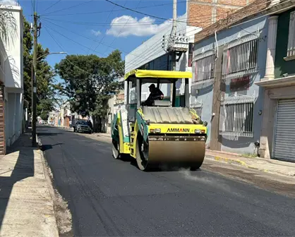 Continúa el tratamiento de calles en Durango pese al frío; vialidades requieren recarpeteo