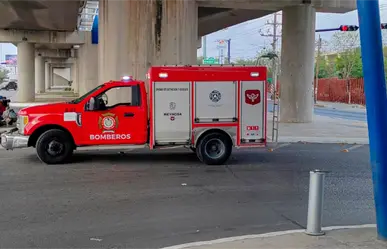 Perrito lleva más de 56 horas atrapado en un puente vial de Reynosa