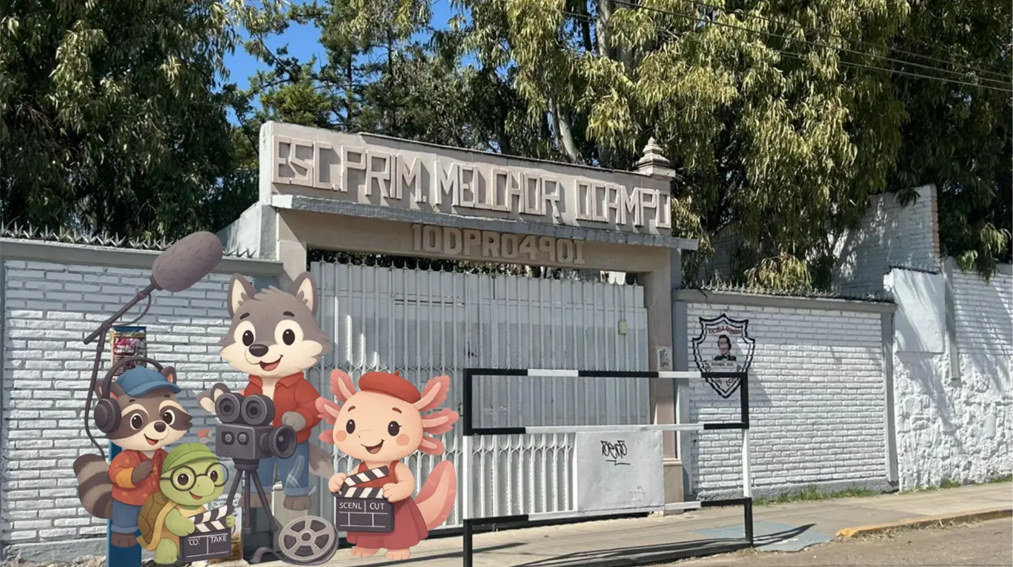 Un grupo de jóvenes implementa un programa en escuelas primarias de la ciudad enfocado en el cine. | Foto: Alejandro Ávila.