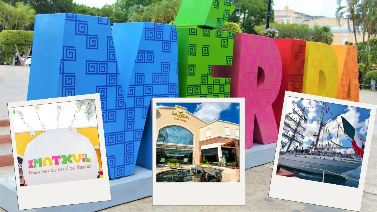 Encuentra la actividad perfecta para disfrutar del último puente de 2025 en Mérida Foto: Canva | Feria Yucatán | Gobierno de México